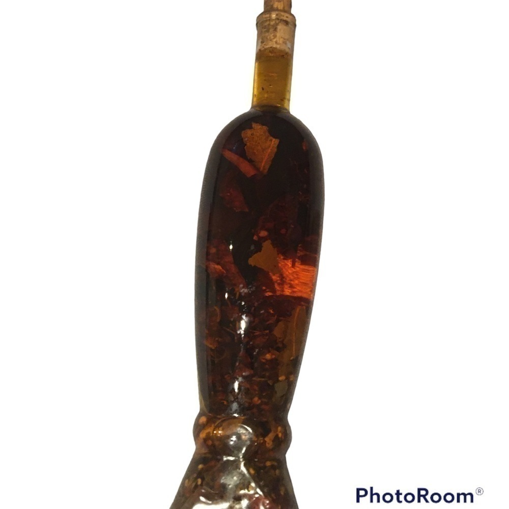 Mod dep vintage olive oil bottle